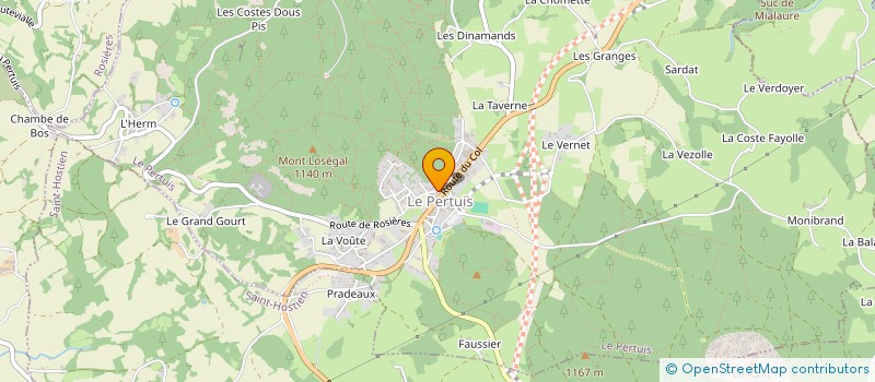 localisation de l'entreprise MADAME GAELLE PAGES à LE PERTUIS
