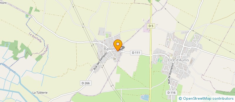 localisation de l'entreprise MADAME GAELLE PARISOD  BALLON