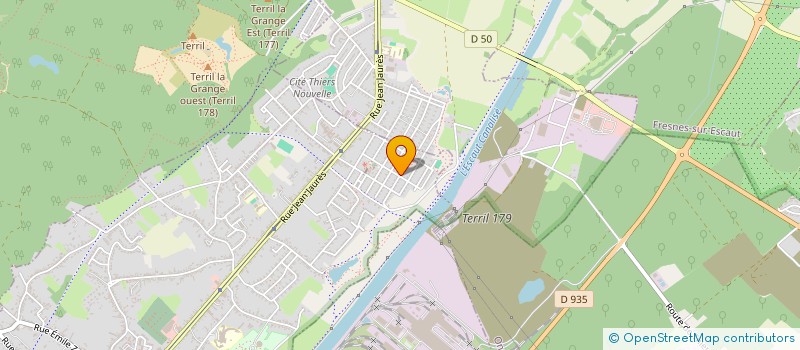 localisation de l'entreprise MADAME GAELLE PATINIER  BRUAY-SUR-L'ESCAUT