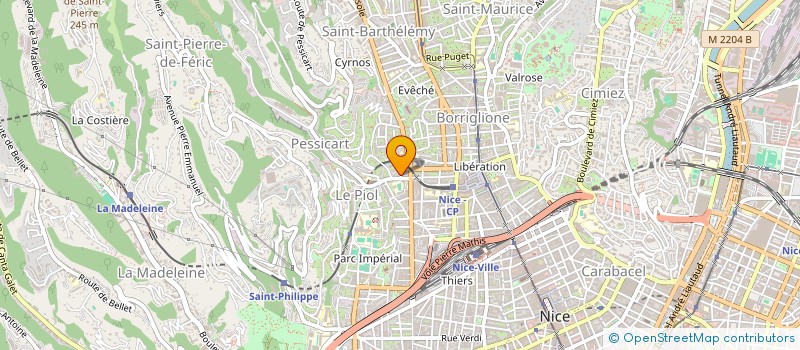 localisation de l'entreprise MADAME GAELLE PATOUX à NICE
