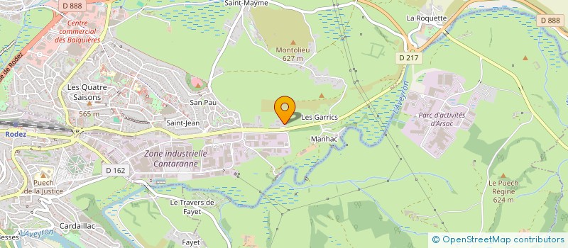 localisation de l'entreprise MADAME GAELLE PAULAY  ONET-LE-CHATEAU