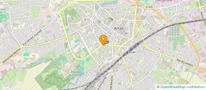 localisation de l'entreprise MADAME GAELLE PECOURT à ARRAS