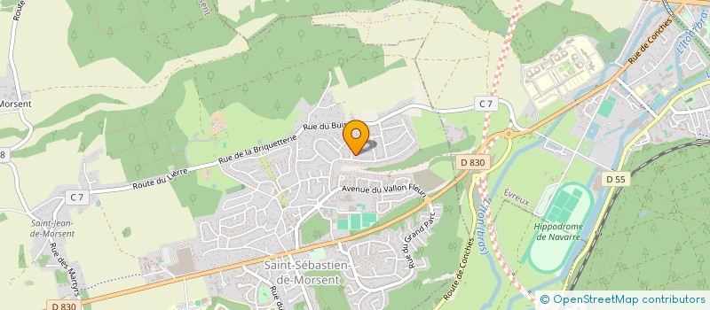 localisation de l'entreprise MADAME GAELLE PEIGNEY  SAINT-SEBASTIEN-DE-MORSENT