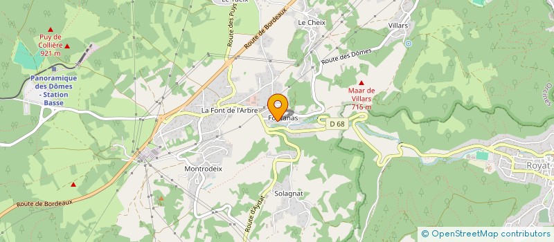localisation de l'entreprise MADAME GAELLE PENY à ORCINES