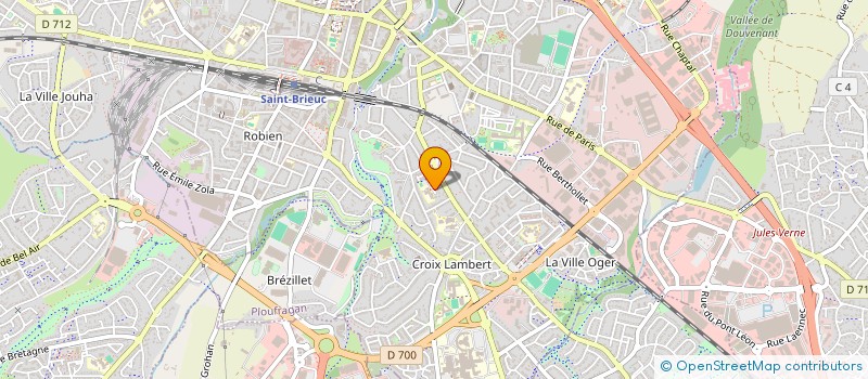 localisation de l'entreprise MADAME GAELLE PEROT à SAINT-BRIEUC