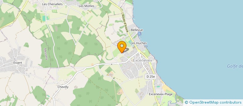 localisation de l'entreprise MADAME GAELLE PETIOT à EXCENEVEX