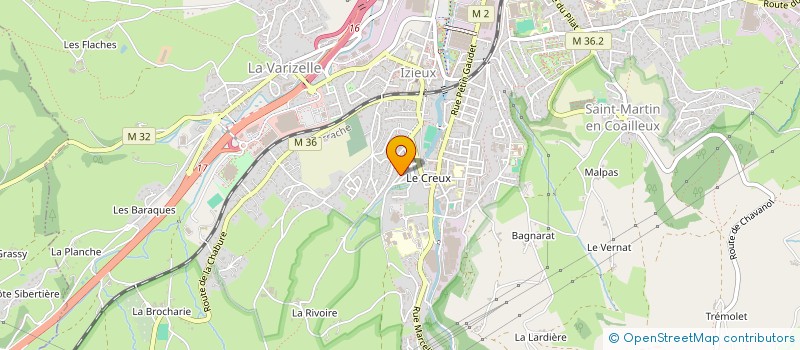 localisation de l'entreprise MADAME GAELLE PHILIPPON à SAINT-CHAMOND