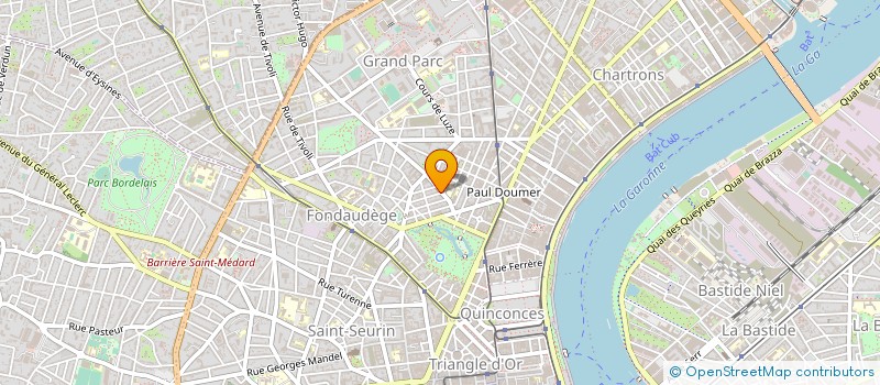 localisation de l'entreprise MADAME GAELLE PIAT à BORDEAUX