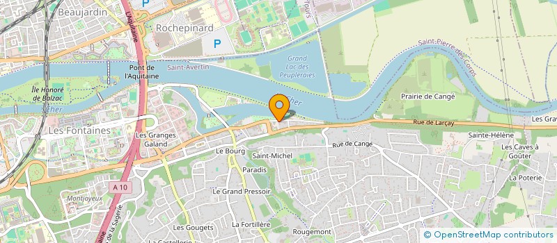 localisation de l'entreprise MADAME GAELLE PICARD  SAINT-AVERTIN