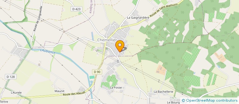 localisation de l'entreprise MADAME GAELLE PICHOT  BRISSAC LOIRE AUBANCE