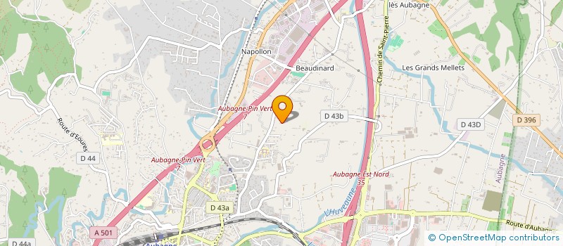 localisation de l'entreprise MADAME GAELLE PIOPPINI à AUBAGNE