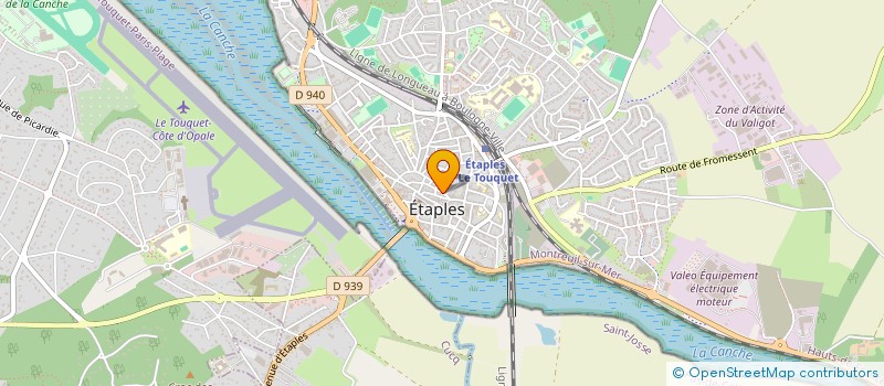 localisation de l'entreprise MADAME GAELLE PONT  ETAPLES