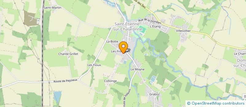 localisation de l'entreprise MADAME GAELLE POULIQUEN  SAINT-ETIENNE-SUR-CHALARONNE