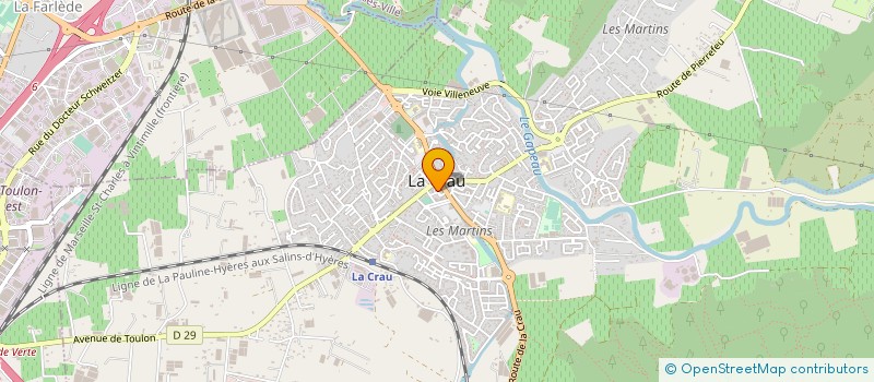 localisation de l'entreprise MADAME GAELLE POULLELAOUEN à HYERES