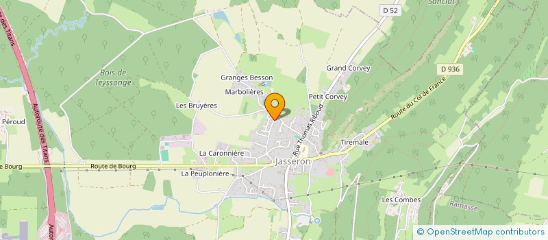 localisation de l'entreprise MADAME GAELLE POUPON à JASSERON