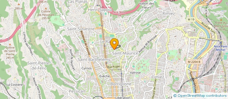 localisation de l'entreprise MADAME GAELLE PRIETO à NICE