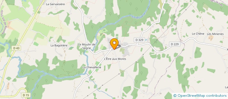 localisation de l'entreprise MADAME GAELLE PRISER à ATHIS-VAL DE ROUVRE