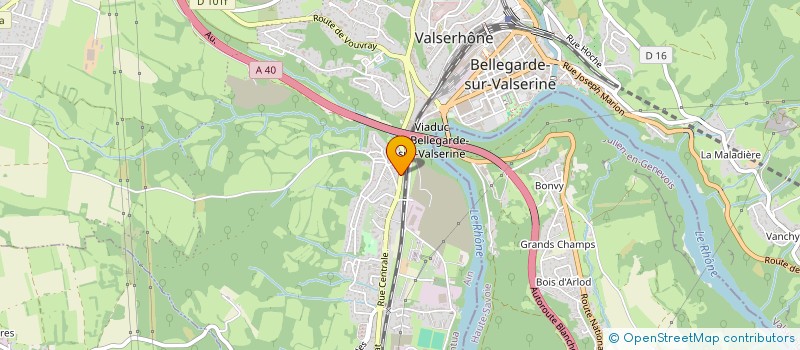 localisation de l'entreprise MADAME GAELLE PROST à VALSERHONE