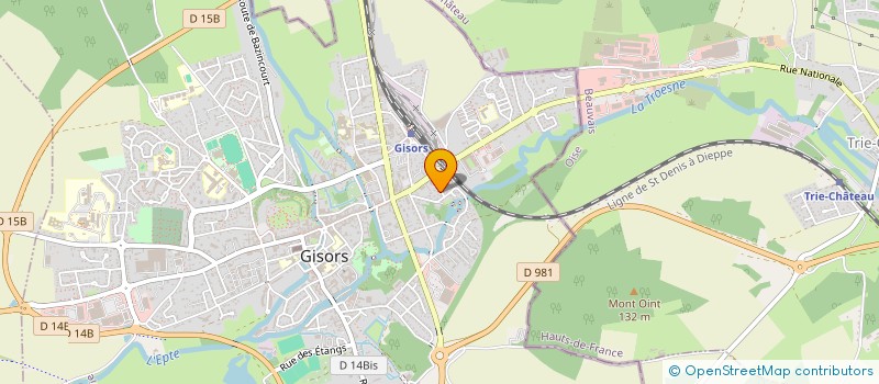 localisation de l'entreprise MADAME GAELLE PUPIN  GISORS