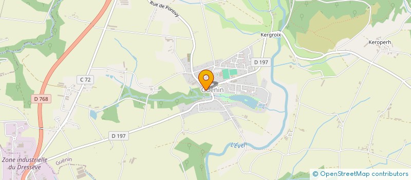 localisation de l'entreprise MADAME GAELLE QUERE  GUENIN