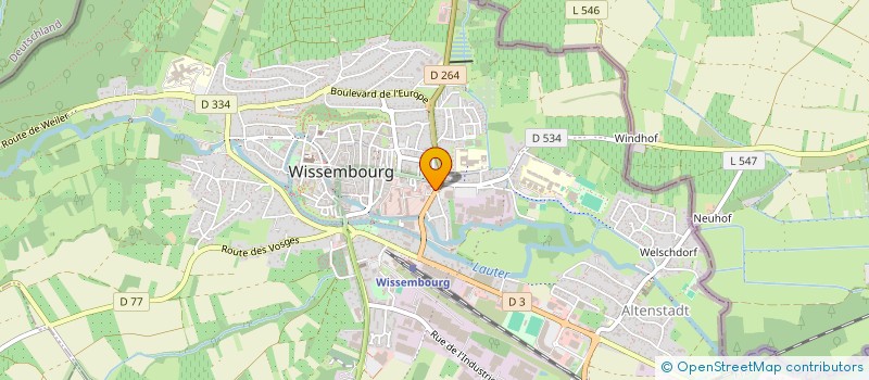 localisation de l'entreprise MADAME GAELLE RABALAND  LA CHAPELLE-SUR-ERDRE