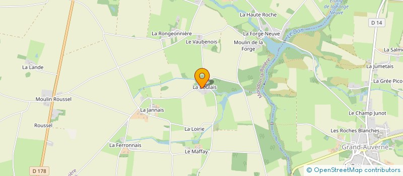 localisation de l'entreprise MADAME GAELLE RABOUAN à MOISDON-LA-RIVIERE