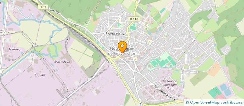 localisation de l'entreprise MADAME GAELLE RACLOT à PORT-JEROME-SUR-SEINE