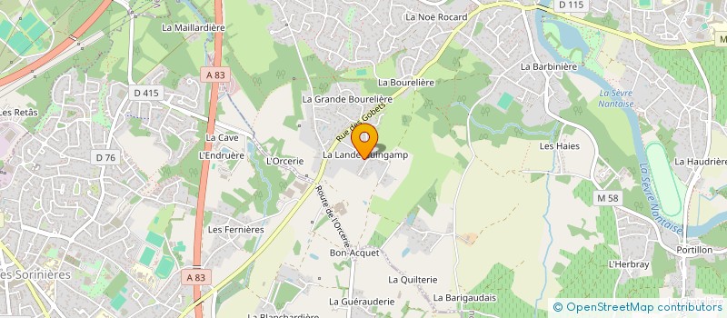 localisation de l'entreprise MADAME GAELLE RAMALINGOM à VERTOU