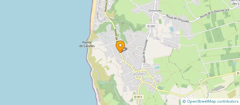 localisation de l'entreprise MADAME GAELLE RAULT  CAROLLES