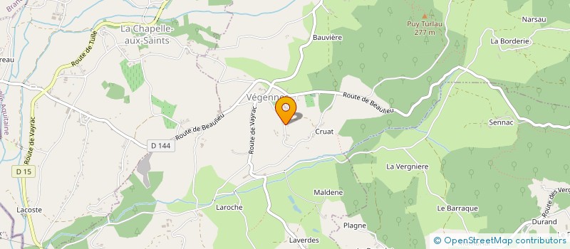 localisation de l'entreprise MADAME GAELLE RAYNAL  VEGENNES