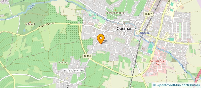 localisation de l'entreprise MADAME GAELLE REMEC  OBERNAI