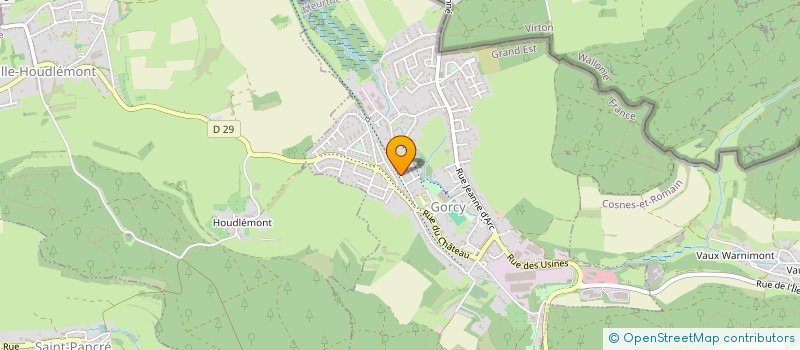 localisation de l'entreprise MADAME GAELLE RENAUT  GORCY