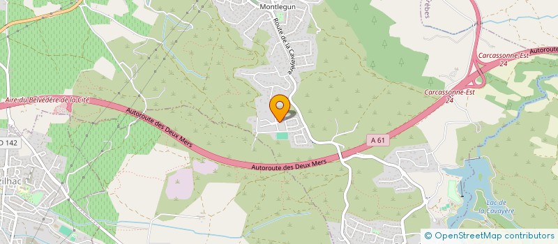 localisation de l'entreprise MADAME GAELLE RENE  CARCASSONNE