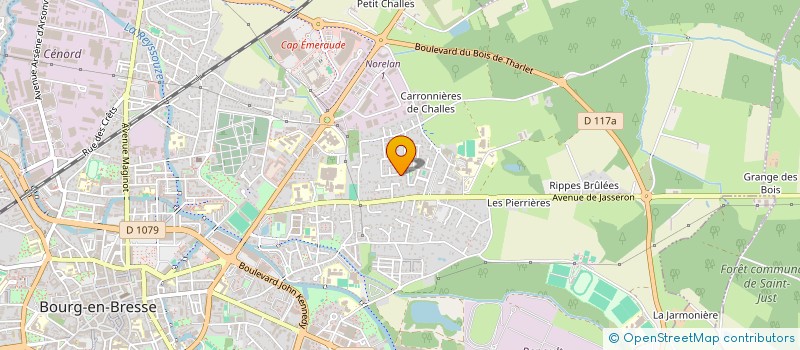 localisation de l'entreprise MADAME GAELLE RICHOUX à BOURG-EN-BRESSE