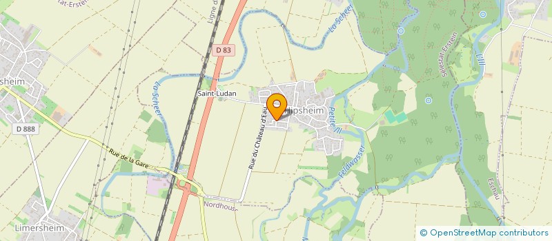 localisation de l'entreprise MADAME GAELLE RITT  HIPSHEIM