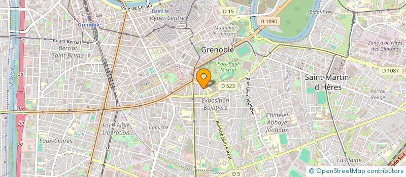 localisation de l'entreprise MADAME GAELLE RIVERIEUX à GRENOBLE