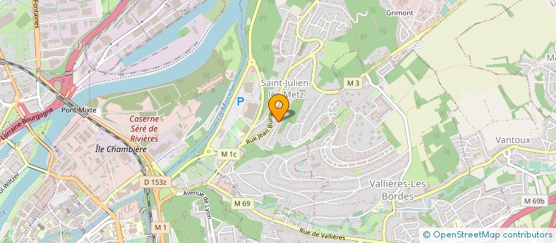 localisation de l'entreprise MADAME GAELLE RODRIGUEZ QUINTELA  SAINT-JULIEN-LES-METZ