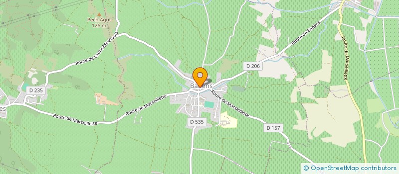 localisation de l'entreprise MADAME GAELLE ROLLAND  BADENS