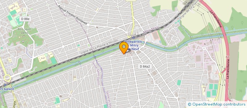 localisation de l'entreprise MADAME GAELLE ROLLO  GAGNY