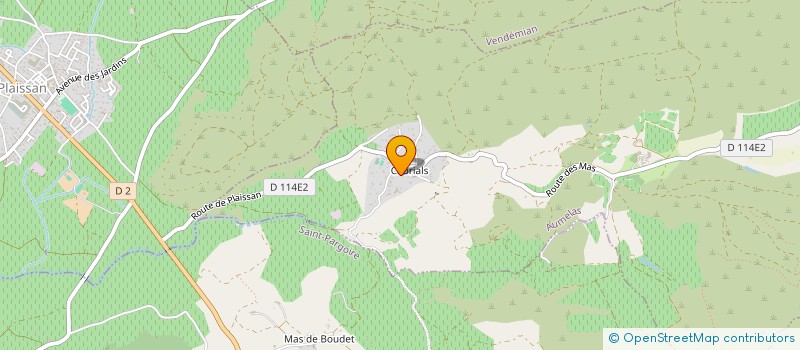 localisation de l'entreprise MADAME GAELLE ROSE  TRESSAN