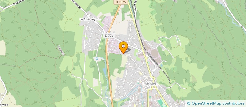 localisation de l'entreprise MADAME GAELLE ROSSI à LAGNIEU