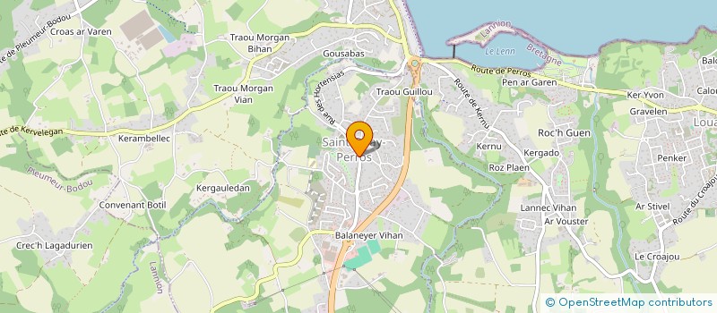 localisation de l'entreprise MADAME GAELLE ROTAT  SAINT-QUAY-PERROS