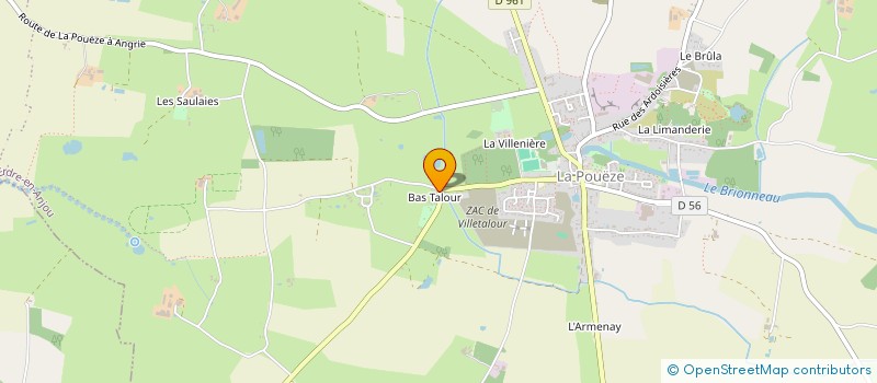 localisation de l'entreprise MADAME GAELLE ROUSSEAU à ERDRE-EN-ANJOU