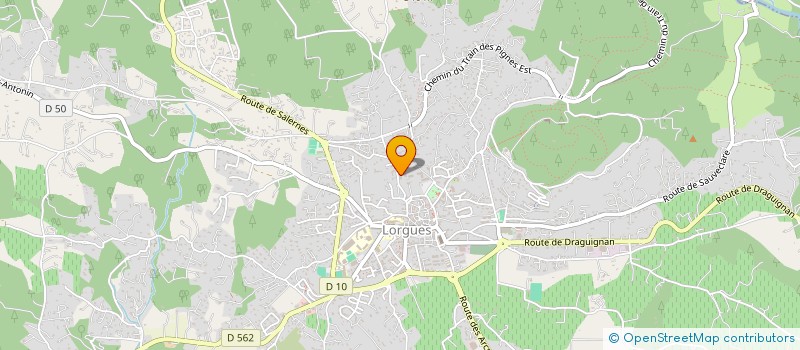 localisation de l'entreprise MADAME GAELLE RYCKAERT  LORGUES