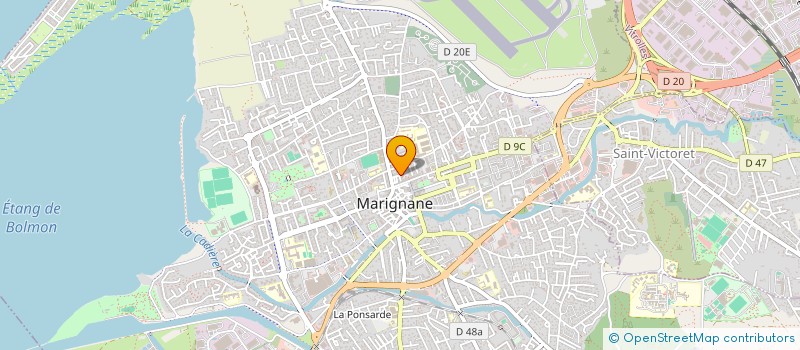 localisation de l'entreprise MADAME GAELLE SACILOTTO à MARIGNANE