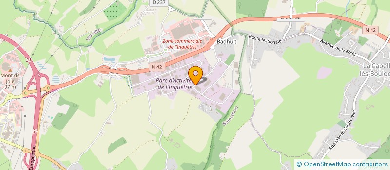 localisation de l'entreprise MADAME GAELLE SAGNIER  SAINT-MARTIN-BOULOGNE