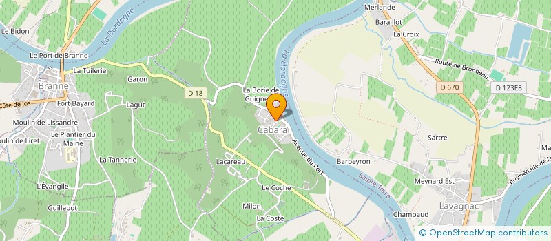 localisation de l'entreprise MADAME GAELLE SAHUNET à SAINT-AUBIN-DE-BRANNE