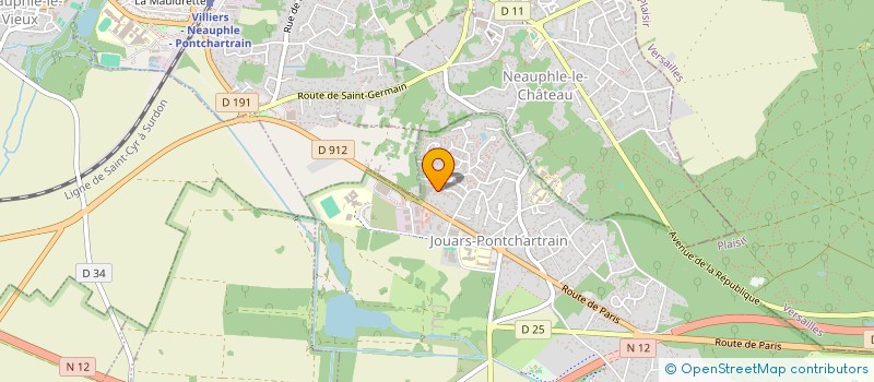 localisation de l'entreprise MADAME GAELLE SAINT-JALMES  JOUARS-PONTCHARTRAIN