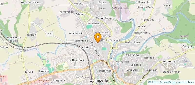 localisation de l'entreprise MADAME GAELLE SALAUN  TREDREZ-LOCQUEMEAU