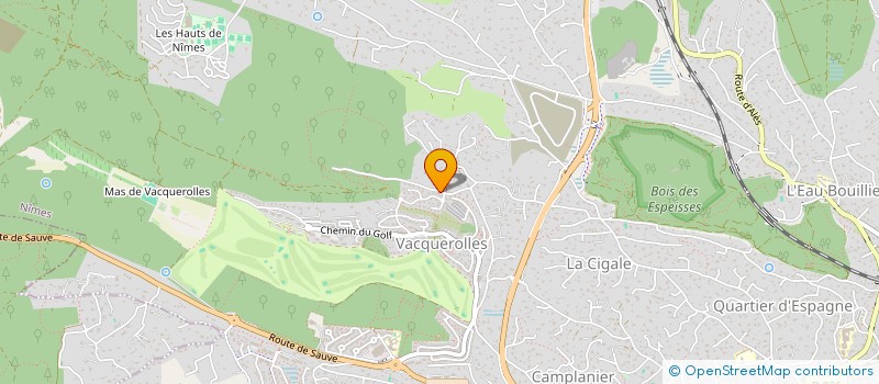 localisation de l'entreprise MADAME GAELLE SALIBON  NIMES